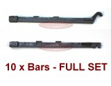 Trianco Fire Bar (FULL SET - 10 X FIREBARS)   5 x 32544 & 5 x 32545 Chrome Iron | All TRH